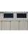 Гараж, хозблок, сарай металлический Eco 202х122х181 см серо-белый Duramax