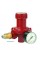 Регульований регулятор тиску газу GOK попередньої ступені PS 25 бар тип VSR 0126 (24 кг/ч 0,7-4.0 бар) з манометром  (арт 01 373 00)