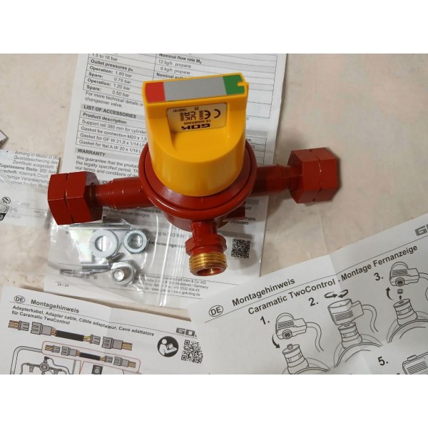 Мощный и надежный клапан GOK тип AUV для баллонных установок - идеальный выбор для эффективной работы