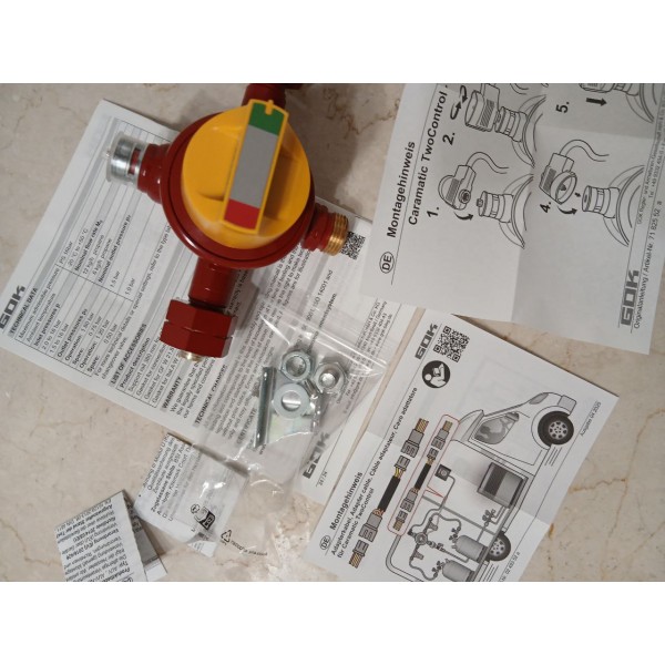 Мощный и надежный клапан GOK тип AUV для баллонных установок - идеальный выбор для эффективной работы