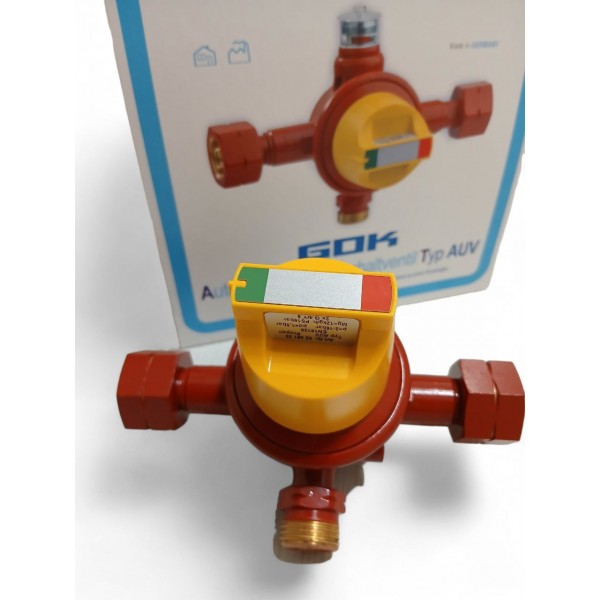 Мощный и надежный клапан GOK тип AUV для баллонных установок - идеальный выбор для эффективной работы