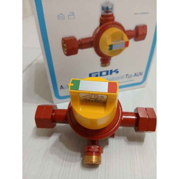 Мощный и надежный клапан GOK тип AUV для баллонных установок - идеальный выбор для эффективной работы