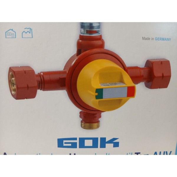 Мощный и надежный клапан GOK тип AUV для баллонных установок - идеальный выбор для эффективной работы