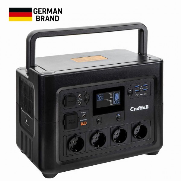 Craftfull Powerstation Fast Charge PS1800 - высокопроизводительная портативная электростанция