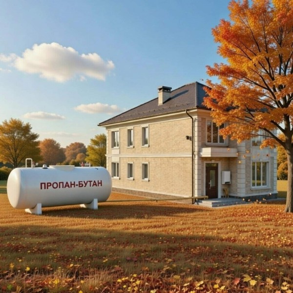 Автономна газифікація приватного будинку - рішення "під ключ"