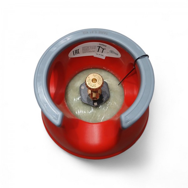 Композитный газовый баллон Gutgas Ragasco 24,5 л. с SHELL подключением украинского образца